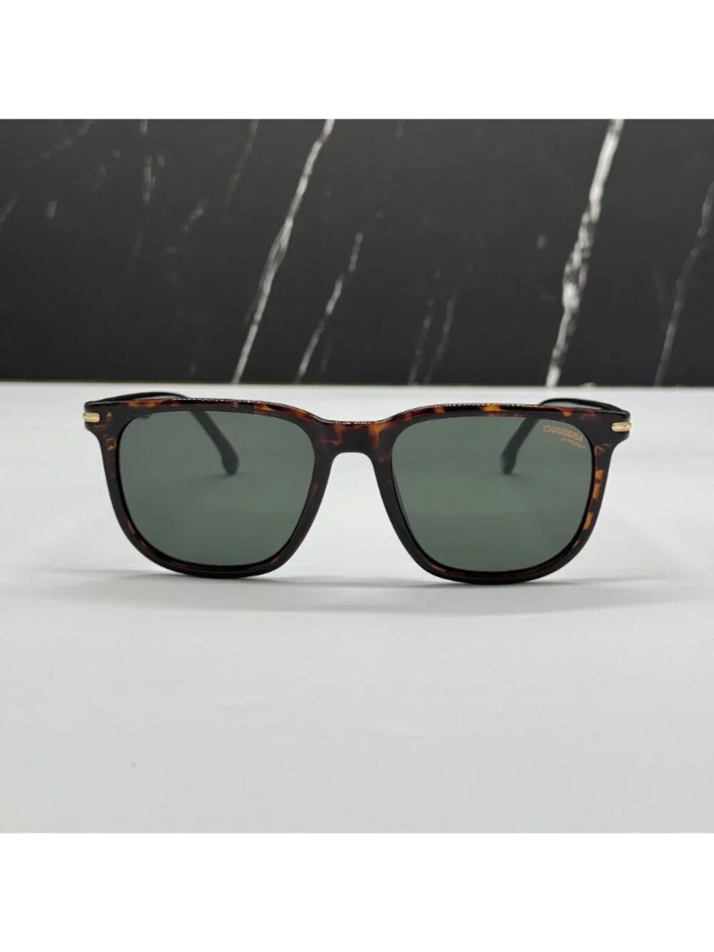 NWT CARRERA CA 300/S/US 086/QT Havana Green Sunglasses